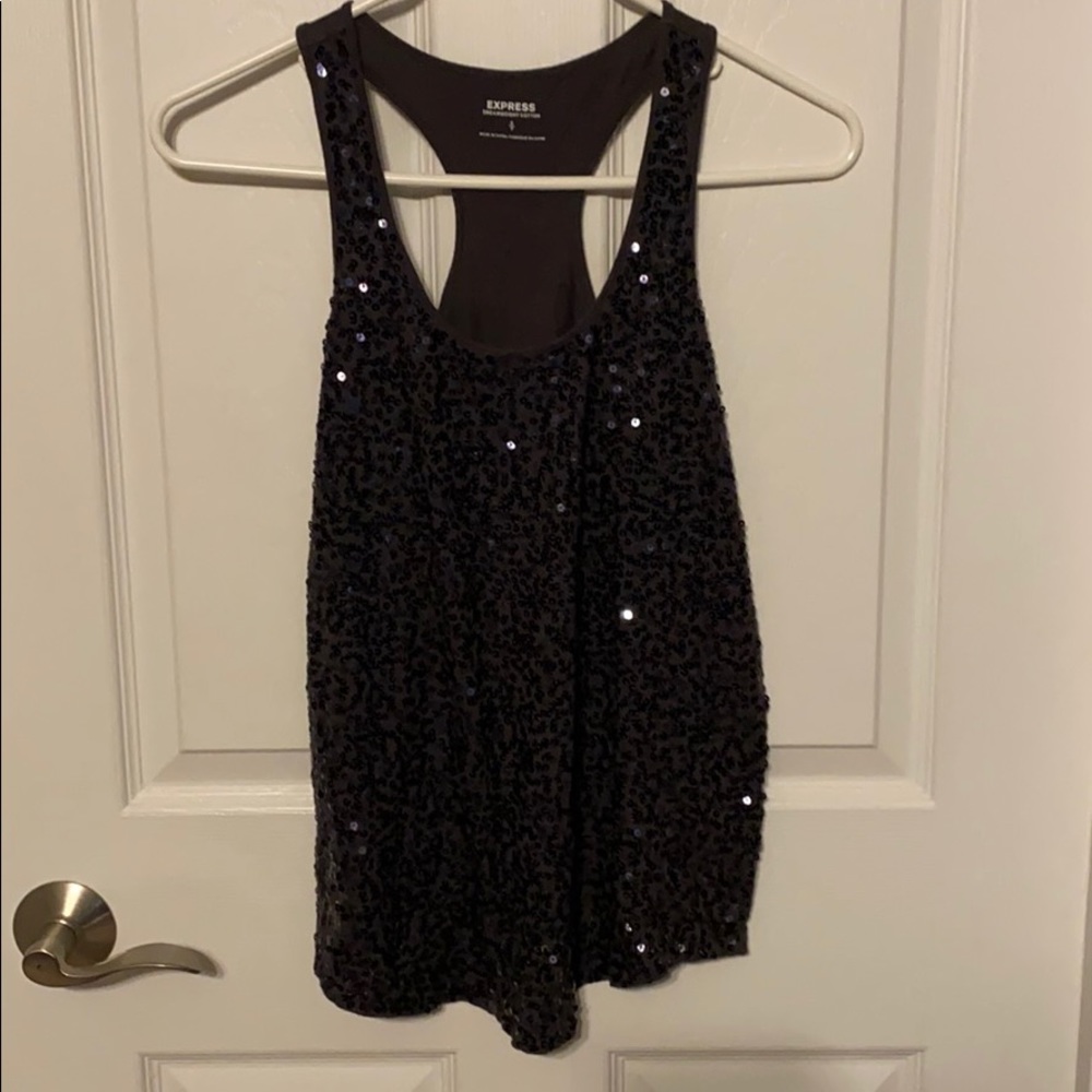 Express Sequence Tank Top